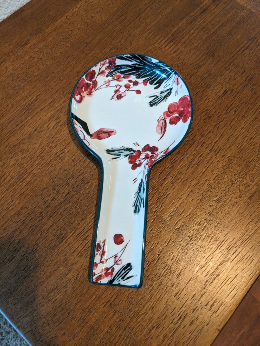 Anthropologie Holly and Pear Spoon Rest